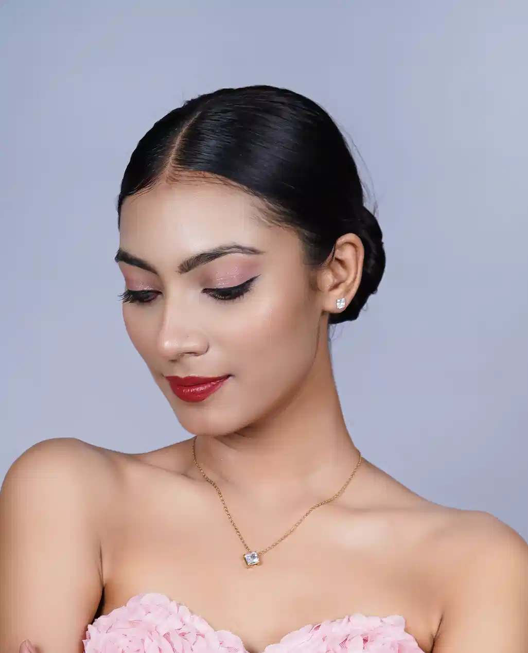 Radiant Solitaire Pendant 